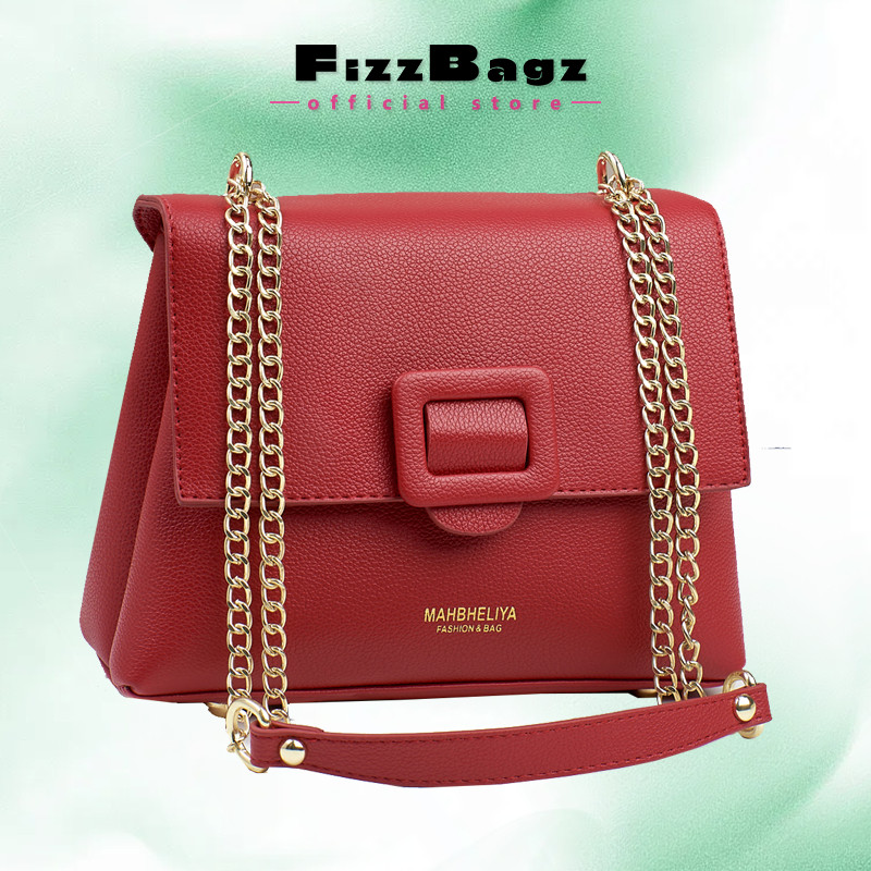 Mahbheli.Ya Kulit Italia Berkualitas Tinggi Tas Wanita Tas Selempang Dompet Kulit Tas Tangan Desain 