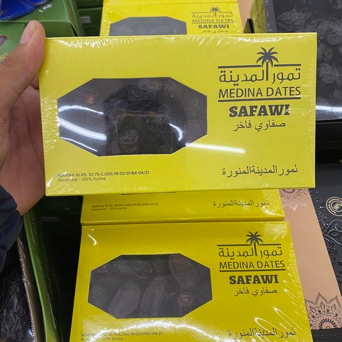 

Promo Kurma ajwa safawi madina fresh box 400 grm