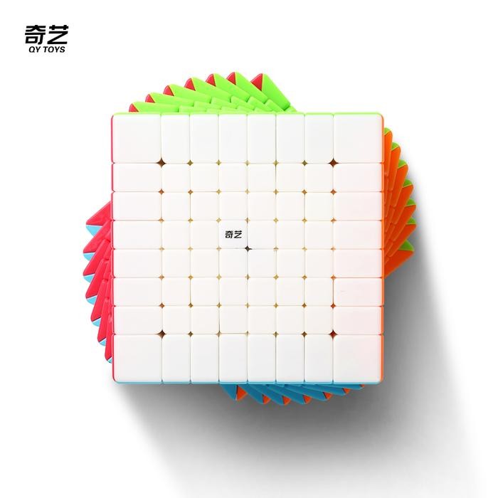 READY Magic Cube QiYi 8x8 Cube Puzzle Kubus Original Stickerless 8x8x8 Qi Yi
