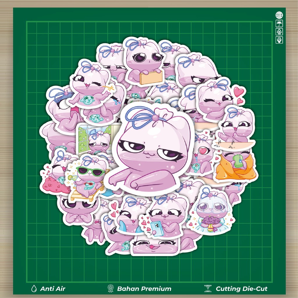 

HOT 50 PCS STIKER Stiker Kartun Cuty Kiselka Stiker Fashion Cars Decal Dingin Kartu Album Custom Vinyl Anti Air- Sticker Aesthetic Buku Journal Koper Casing HP Tablet Laptop Helm Motor Botol Minum