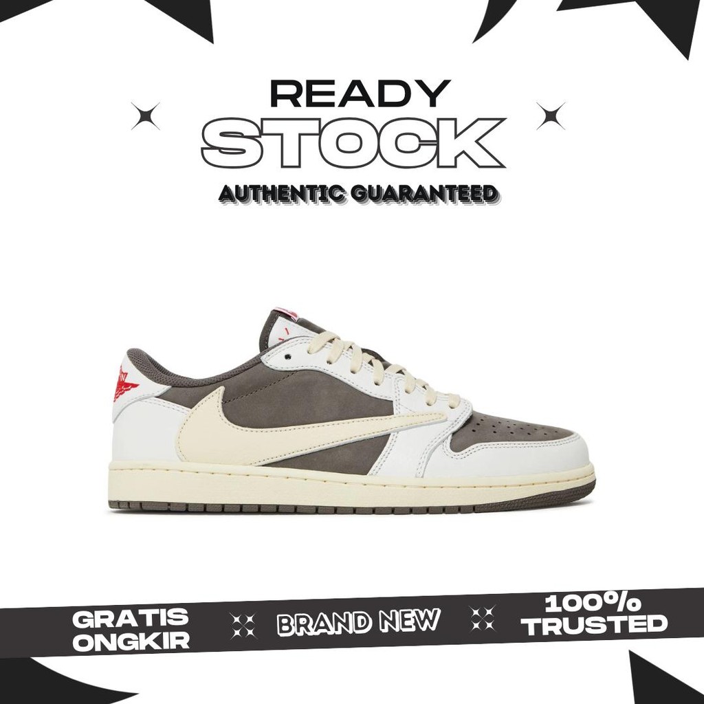AIR JORDAN 1 LOW TRAVIS SCOTT REVERSE MOCHA