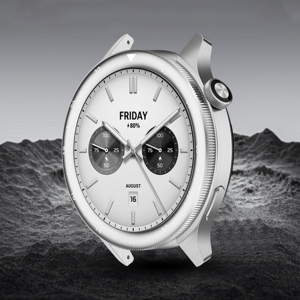 Metal Bezel Ring Watch Bezel Shell Tempered Glass Protective Flim Metal Bezel Metal Watch Bezel for 