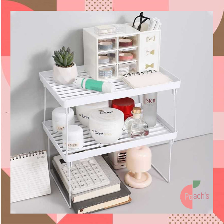 PEACHs -  H6726 Rak Meja Lipat Minimalis / Rak Meja Lipat Belajar Modern / Rak Meja Lipat Serbaguna 