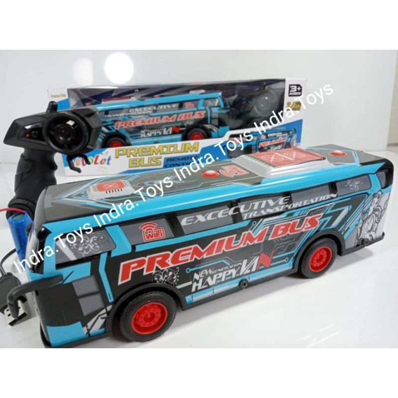 TERASHOP 2.4Ghz Bus Basuri Telolet Remote Control 1:16 Cas