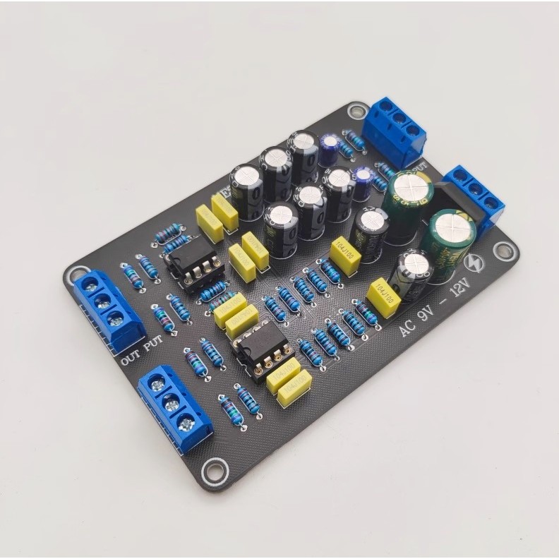 1PCS 160Hz 2 Way Electronic Active Crossover NE5532 Preamp Linkwitz Riley Filter Frequency Divider M