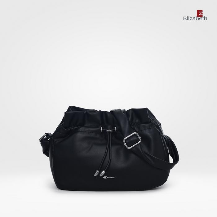 ORIGINAL Tas Emsio by Elizabeth Handbag 0706-1980 - Black