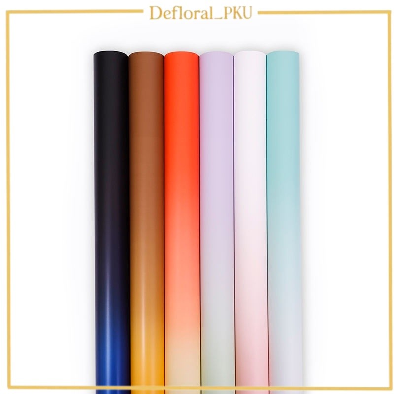 

[ 20 LEMBAR ] Flower wrapping kertas bunga Cellophane Bermotif bear KB6201