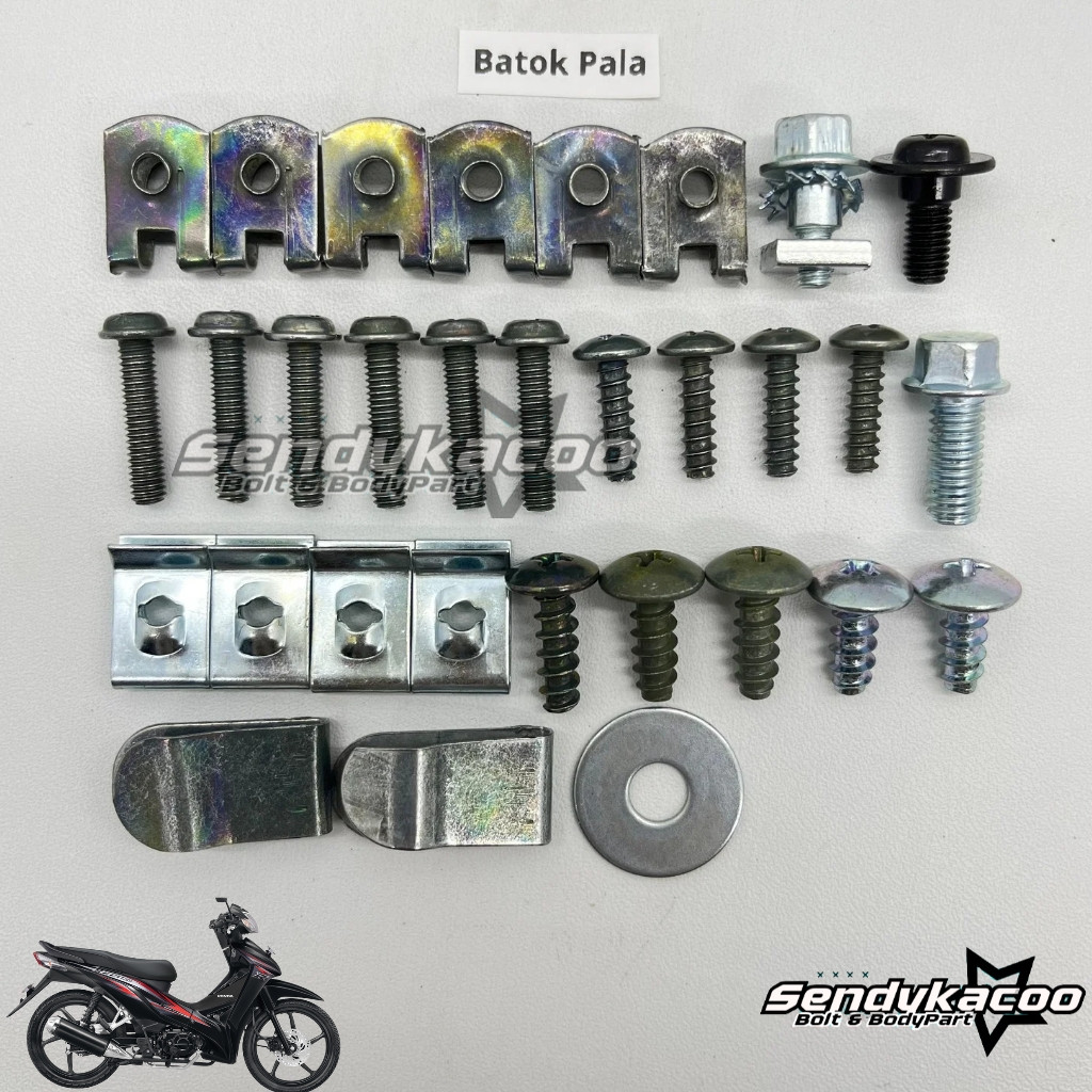 Baut Batok Motor Revo Absolute 110 Revo fit / Baut Kepala Revo Absolute Revo fit