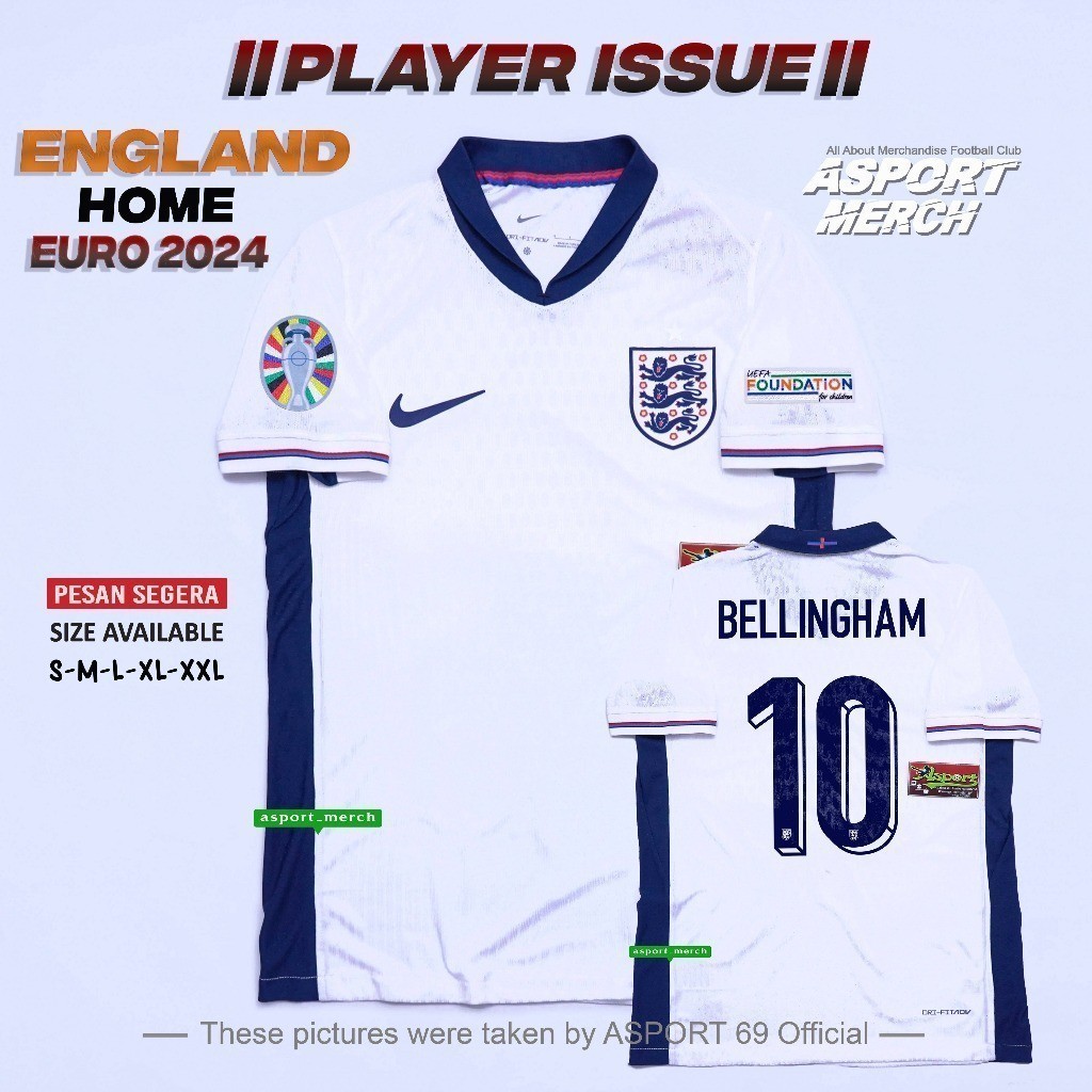 PLAYER ISSUE INGGRIS HOME EUR0 2024 2025