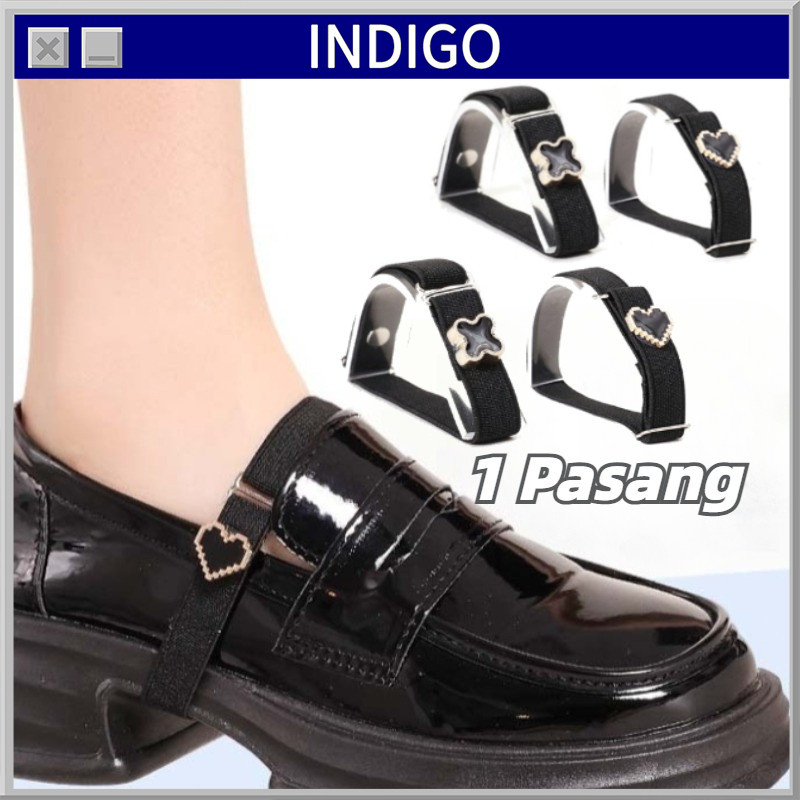 1pair Tali Heels Wanita Adjustable Strap Heels Elastis Tali Sepatu Heels Tali Heels Pengganti
