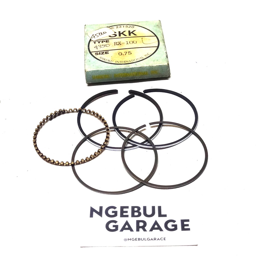 Ring Piston RX100 RX 100 OS75 YAMAHA SKK