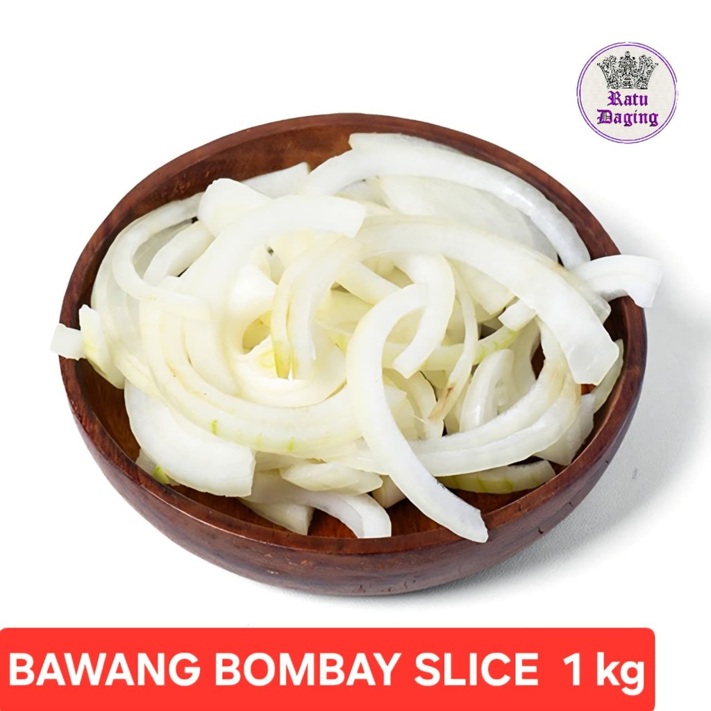 

Bawang Bombay Potong Iris Sliced Onions Frozen 1Kg