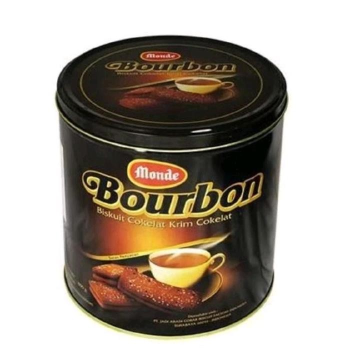 Monde bourbon biskuit coklat 800gr kaleng