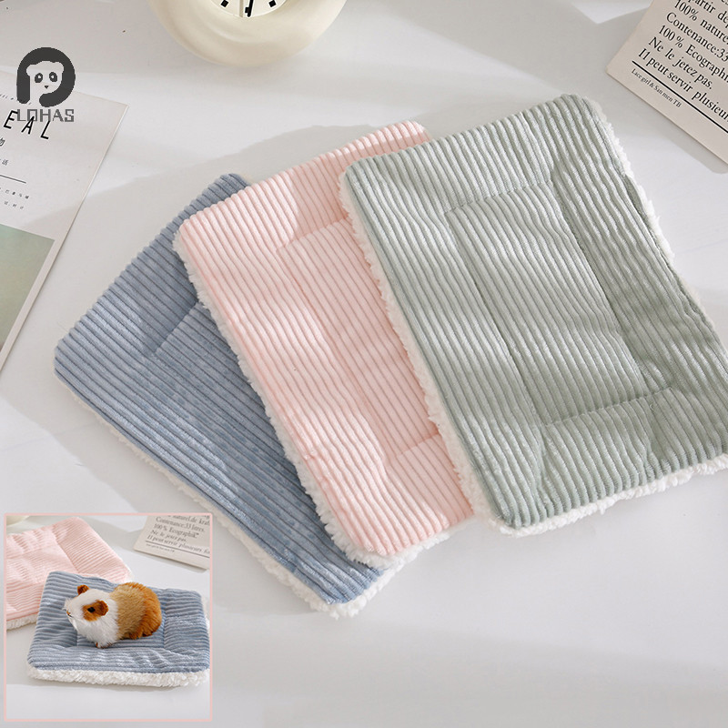 Hamster Bed House Winter Warm Squirrel Hedgehog Rabbit Chinchilla Bed Mat House Nest Hamster Accesso