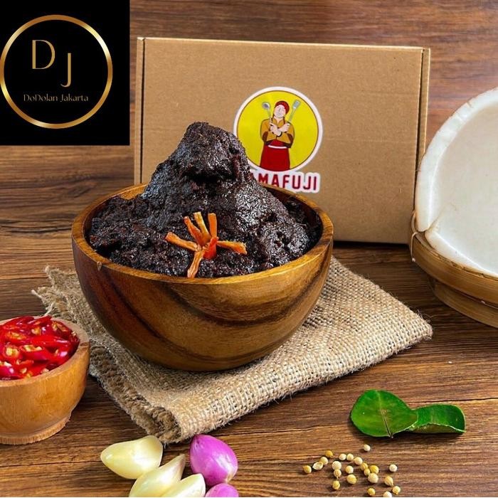 Rendang Padang Asli Mama Fuji ORIGINAL 100 % NENEK GALA VIRALLLL KEMASAN ICIP Food Snacks Pedas 1909