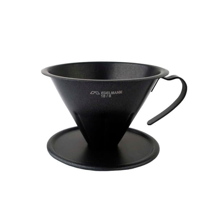 V Coffee Dripper Black EDELMANN #VCD-90B