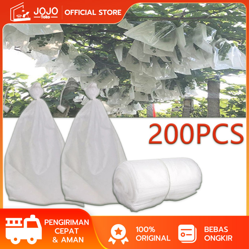 100/200PCS  Fruit Cover/Pembungkus Buah/Fruit Cover Anti Serangga/Kantong Jaring Pembungkus/Buah Ang