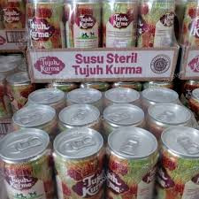 SUSU STERIL TUJUH KURMA 1 LUSIN MINUMAN SEHAT SUSU UHT MURAH
