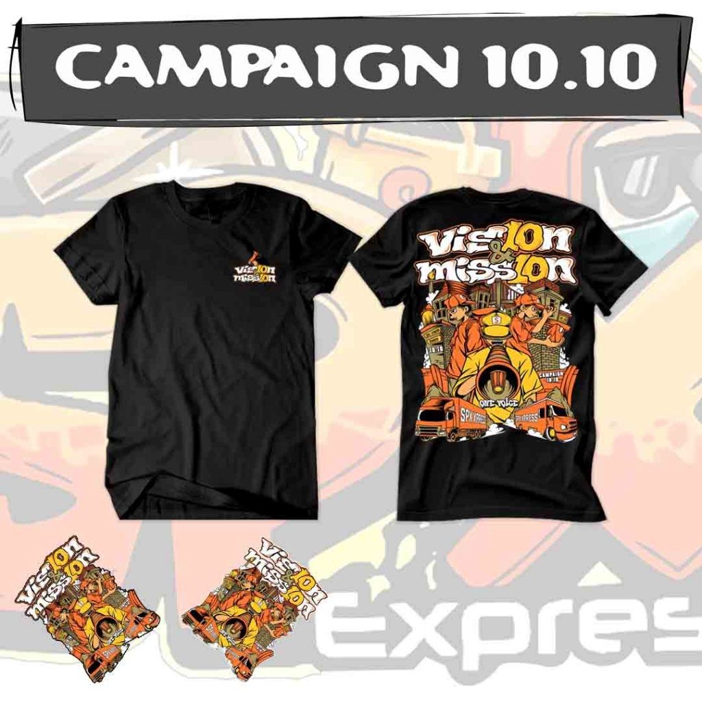 T-SHIRT *_CAMPAIGN 10.10 || Vison & Mision One Voice||