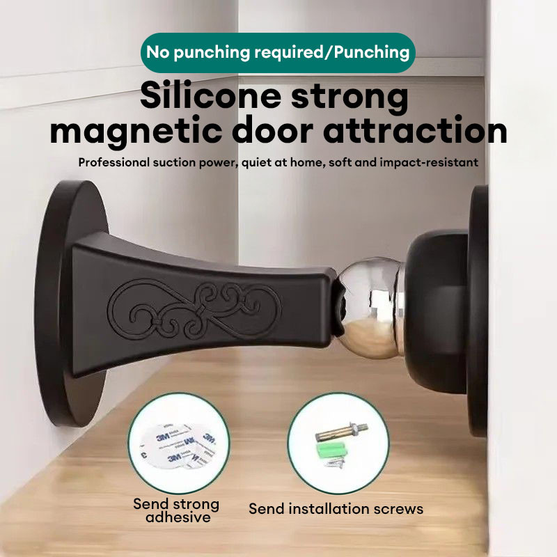 Magnet Penahan Pintu Rumah Magnetic Door Stopper Door Stoper Pintu Magnet Penahan Pintu Non Punch