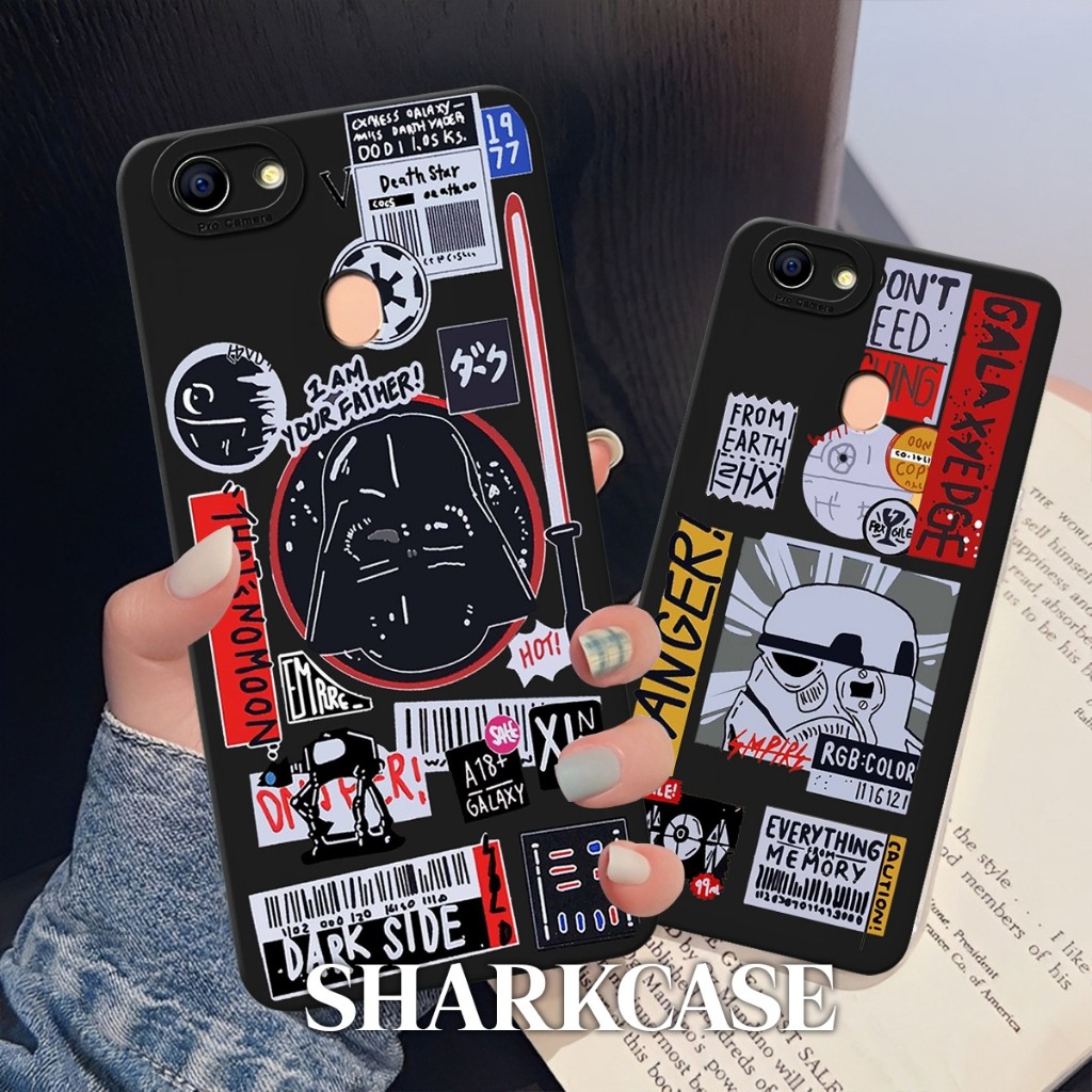 [SHARK CASE] Case Oppo F5 / F5 Youth / F9 / F9 Pro / Realme 2 Pro Motif Starwars Kekinian Elegan - C