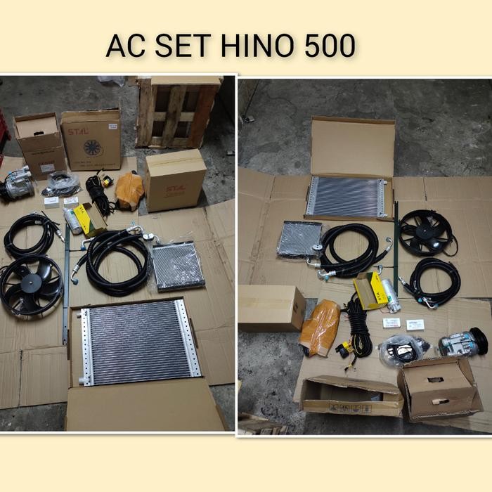 AC HINO 500 NEW FM260JD - AC COMPRESOR DENSO 1SET BEST