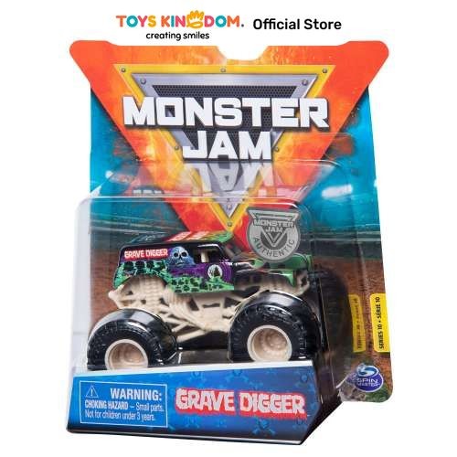 Toys Kingdom Monster Jam 1:64 Diecast Single Pack Random Mainan Truck Anak Diecast Kids Toy Mini Car