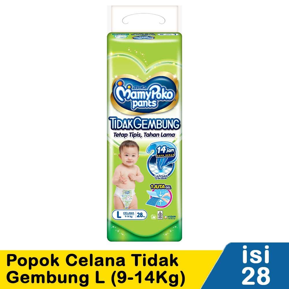 Mamy Poko Pants Standar 28'S Tidak Gembung Large