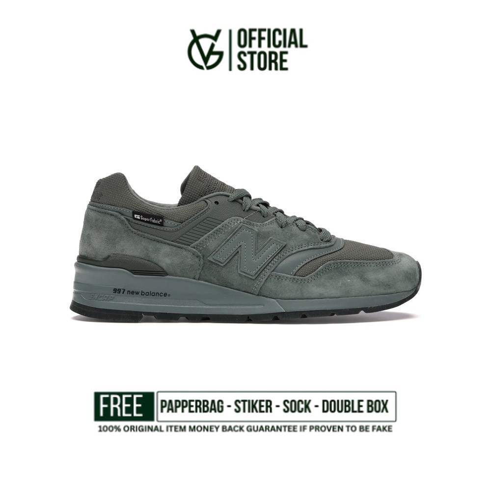 Sepatu New Balance  997 Superfabric Dark Green USA 100% Original BNIB Sneakers Unisex