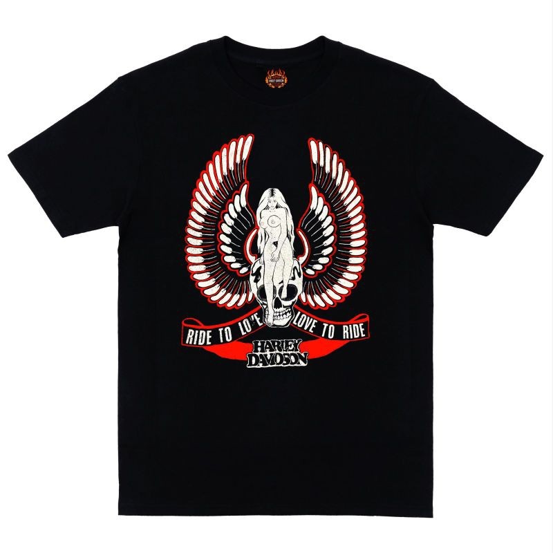 Kaos vintage Harley - Tshirt bikers Hd Amerika legend Kaos Harley vintage Davidson