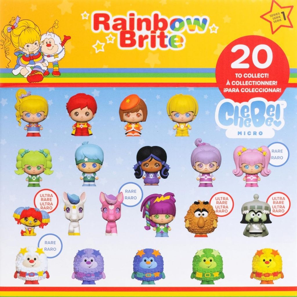 TERBAIK- The Loyal Subjects Rainbow Brite 12-Pack with 24 Collectible Micro 1.5-inch Cheebee Blind B