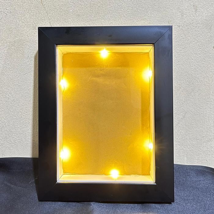 Termurahh Bingkai + LED Mahar 30X21 (A4) BINGKAI BUNGA KERING / Fresh Flower / Scrapbook Harga Grosi