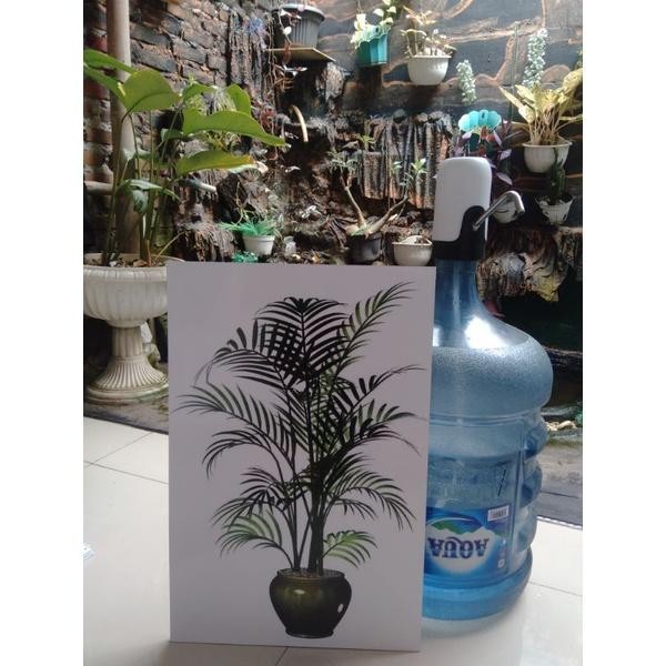 Hiasan Dinding Daun Monstera Ukuran Jumbo Hiasan dinding DAUN MONSTERA Hiasan dinding topical Ukuran