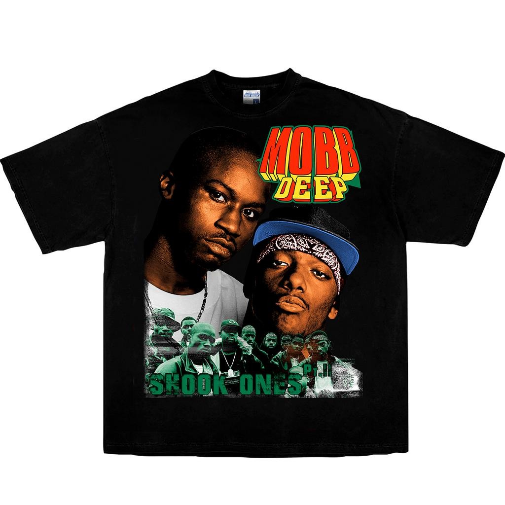 (COD) Mobb Deep Shook One pt.2 Bootleg Raptee (Short Sleeve or Long Sleeve)