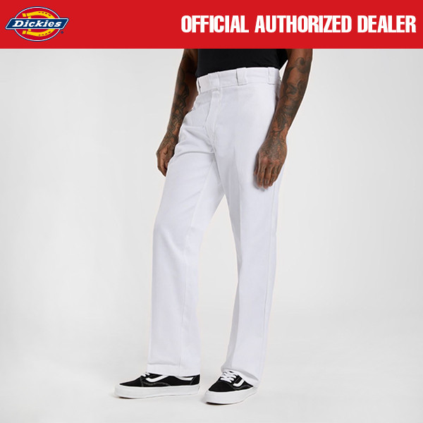 CELANA PANJANG CLASSIC WORK PANTS CASUAL PRIA PUTIH ORIGINAL DICKIES | 874 WHITE