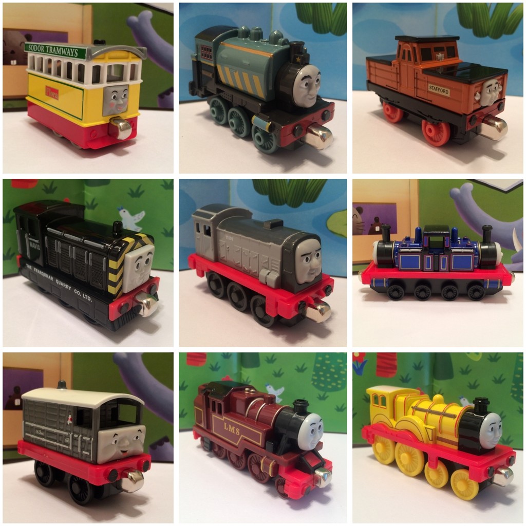 Magnetic Thomas and Friends Train Toys Boys ecast Railway Molly Hank Fernand Rusty Duck Donald Metal