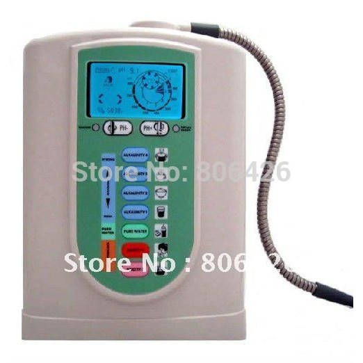 Alkaline water ionizer built-in Fiber Carbon Filter/Candle NSF standard  with ip ide for BlueKangen 