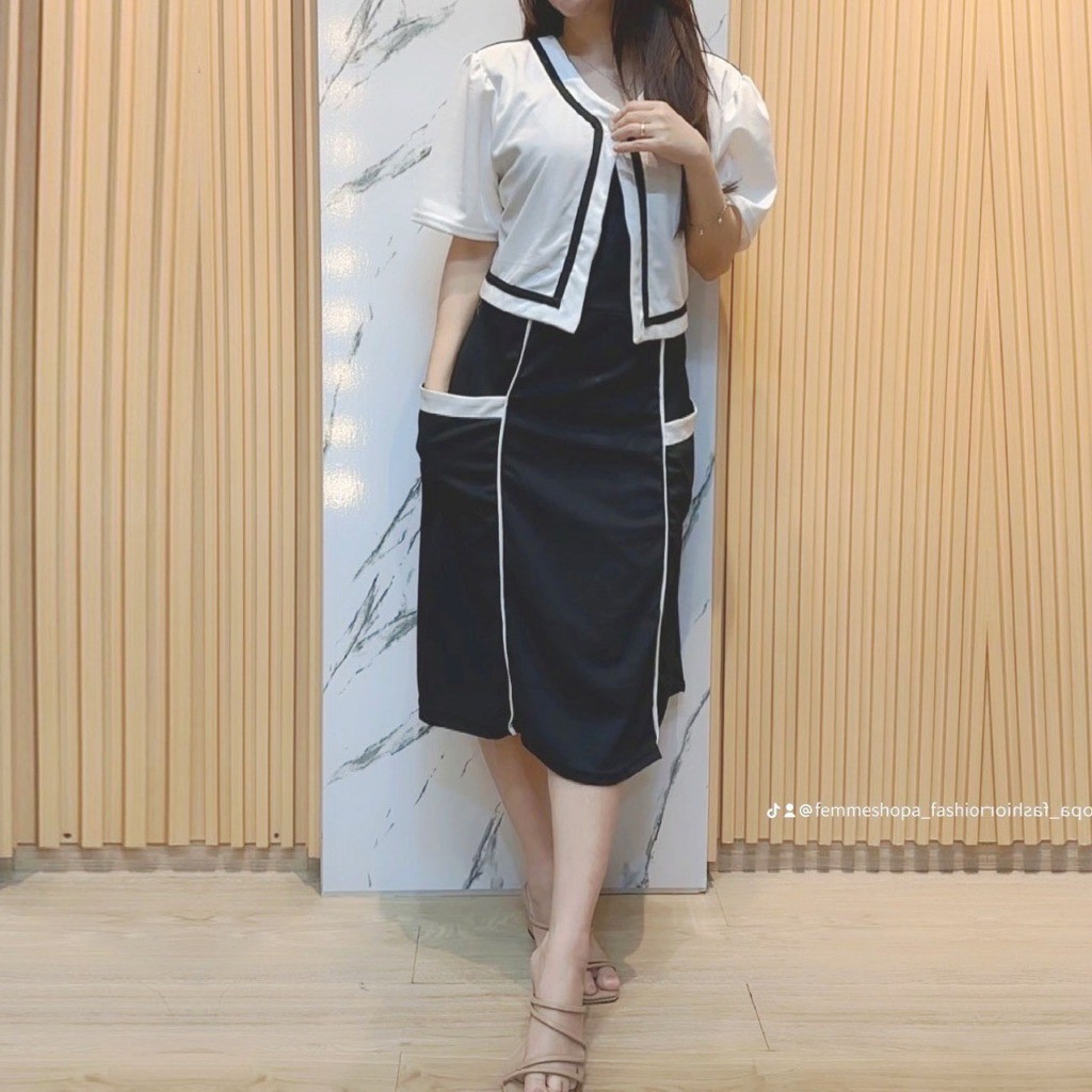 STORELABASS FM - DRESS BOLERO- SETELAN DRESS - DRESS MURAH - DRESS TERBARU - DRESS JUMBO - DRESS MIC