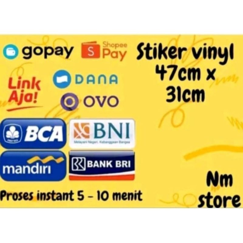 NEW Stiker Saldo Apapun cora