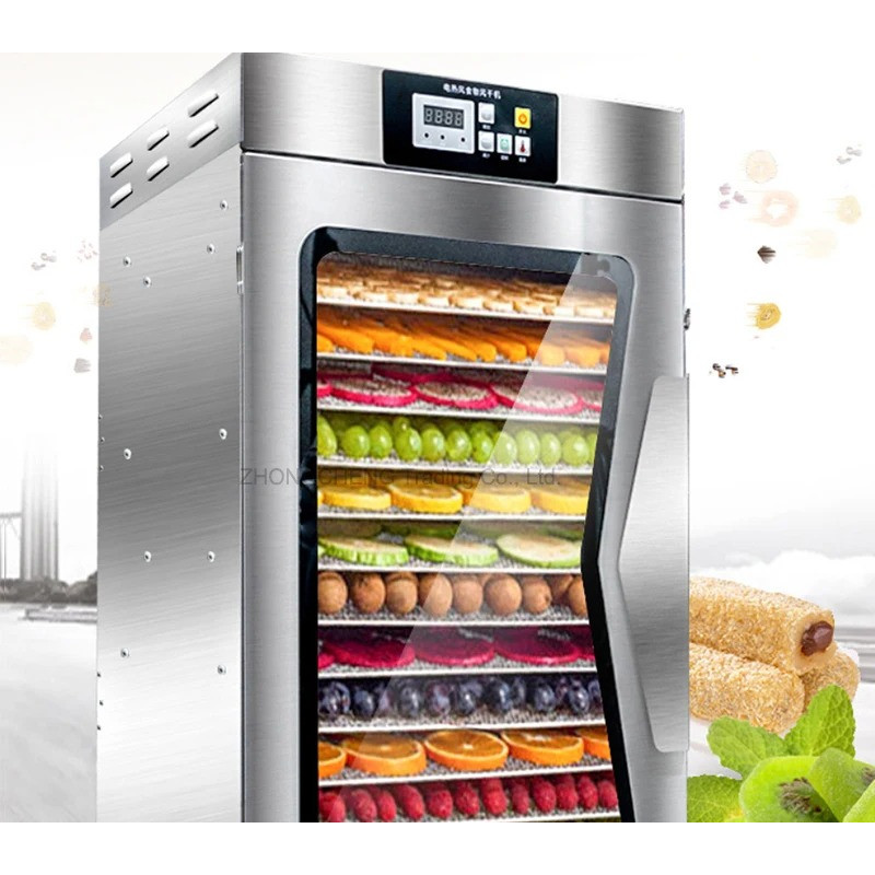 Home Appliances 22Layer Dehydrator Food Dryer Meat Food Fruit Dehydrator Household Stainless Steel F