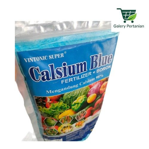 Pupuk Calsium Blue Plus Boron 1kg - Pertumbuhan Akar dan Batang Tanaman Tanah