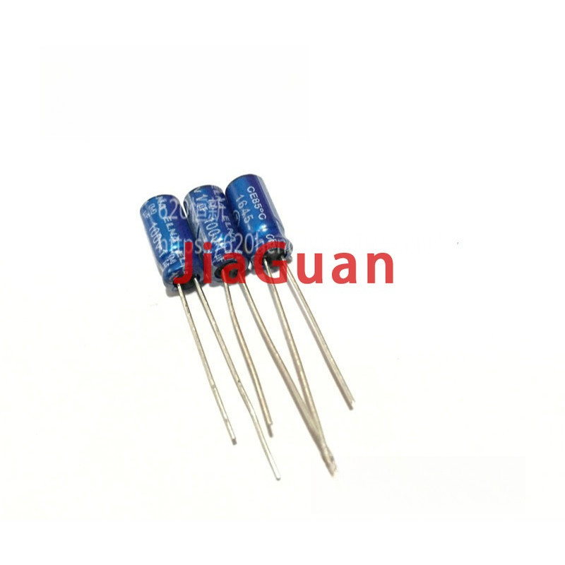 50pcs NEW ELNA RE3 100V1UF 5X11MM audio electrolytic capacitor 1uF/100V blue robe 1UF 100V re3 100v 