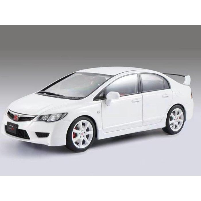 1/18 WELL DIECAST HONDA CIVIC TYPE R FD2 WHITE
