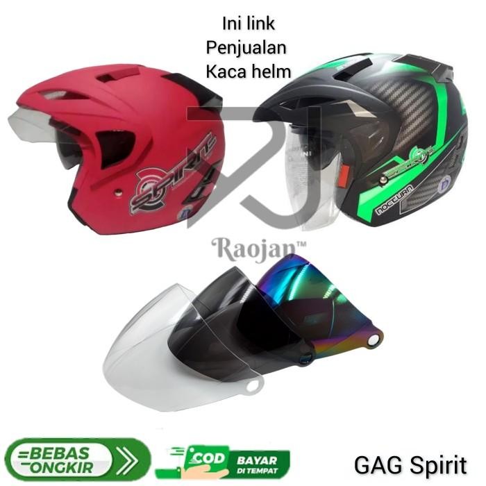 Kaca helm GAG Spirit Visor helm GAG Spirit
