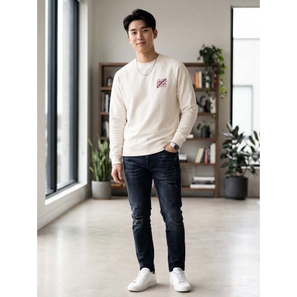 Sweater Pria GF Men's Crewneck Sweatshirt - 2617