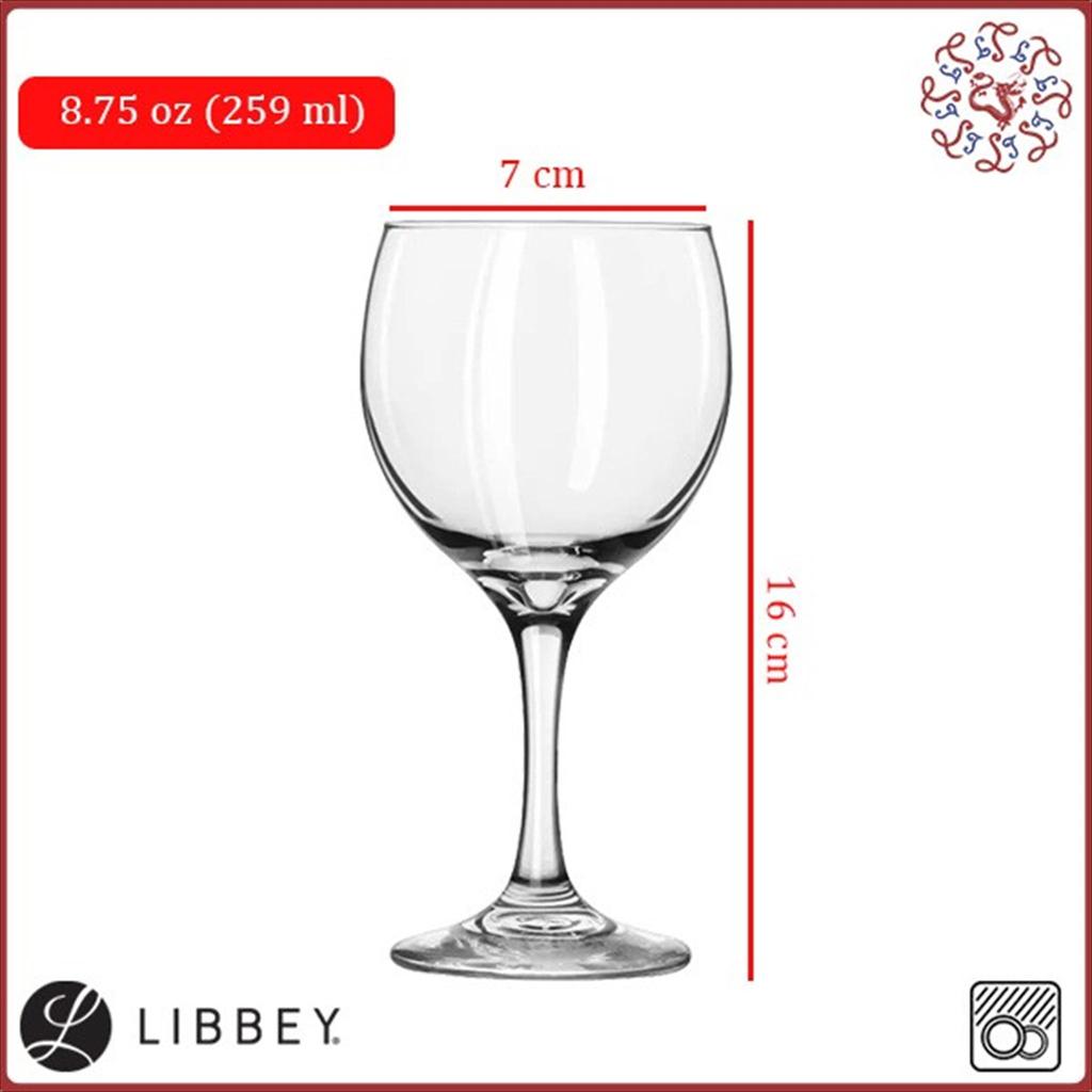 LIBBEY Wine Glass / Gelas Wine 259 ml #3784
