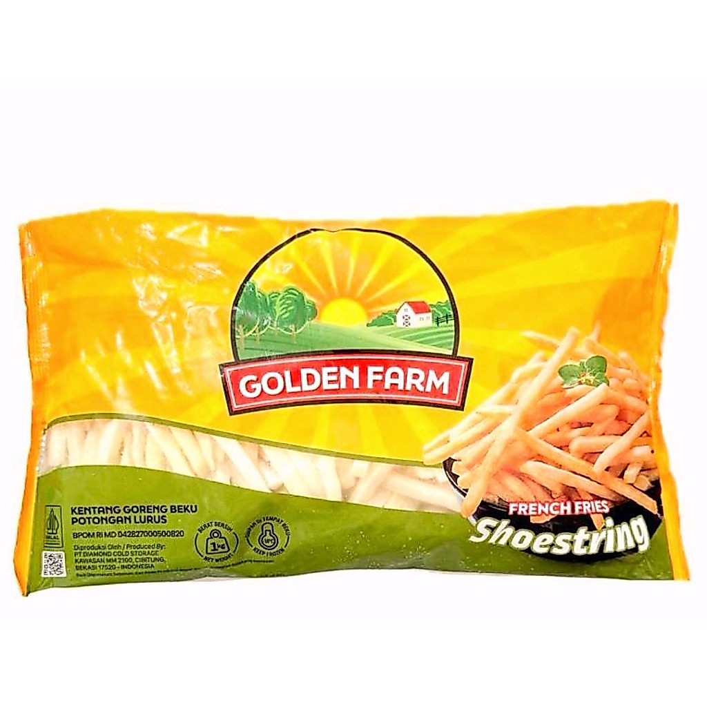 Kentang Goreng Golden Farm 1Kg