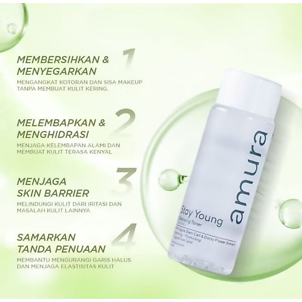 AMURA STAY YOUNG CLEASING TONER