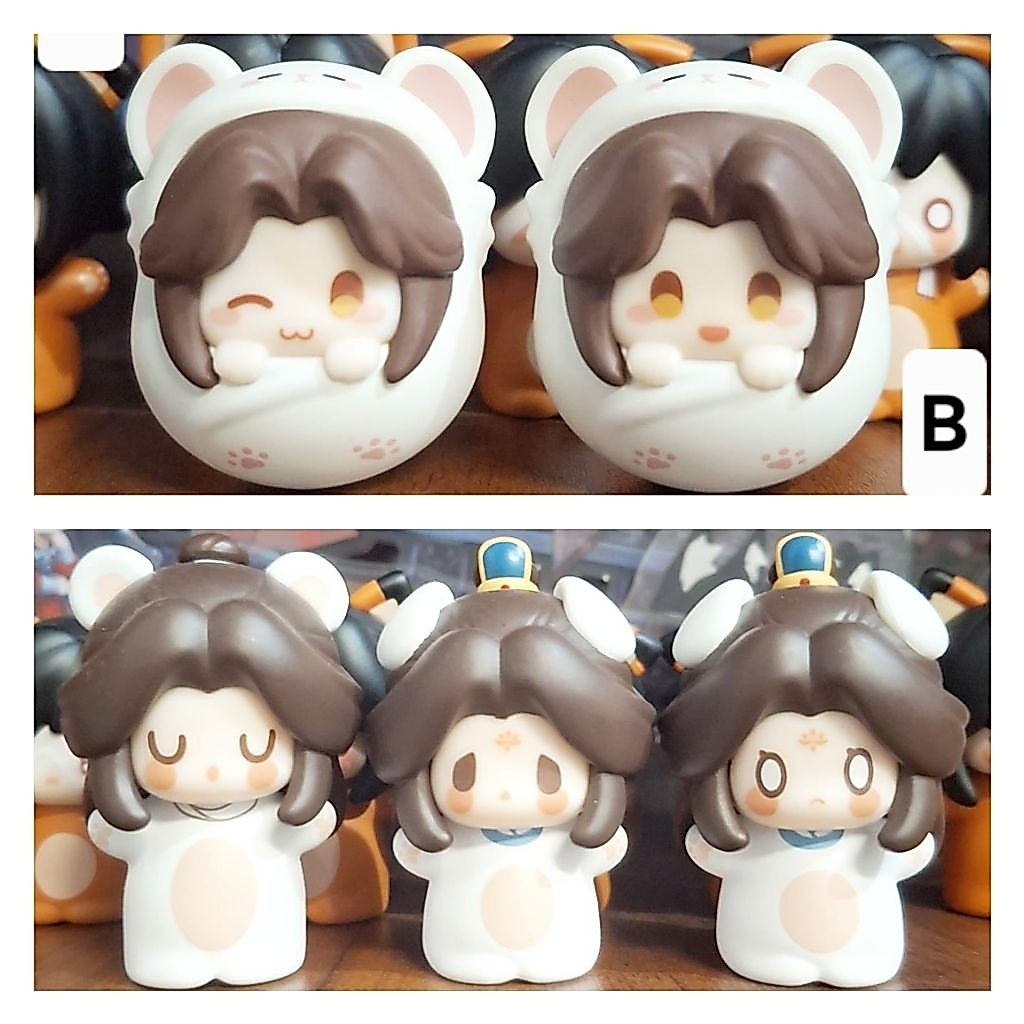 TGCF Xie Lian Nan Feng Feng Xin Heaven Official's Blessings Mini Figure Puppet Finger Chibi Official