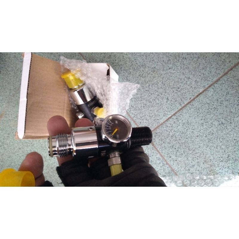 Terlaris regulator paintball taiwan stainless drat m18